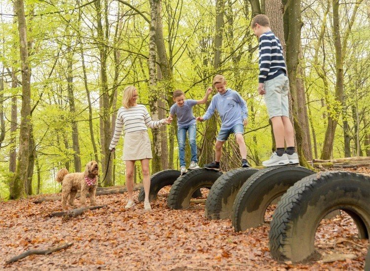 Ardennes camping Bertrix play forest 2